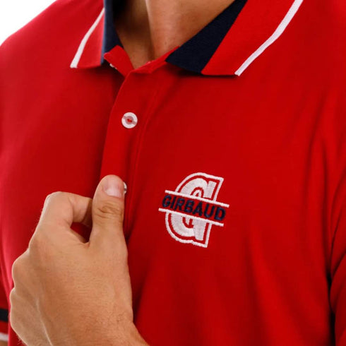 POLO ROJO GM1102599N007 GIRBAUD